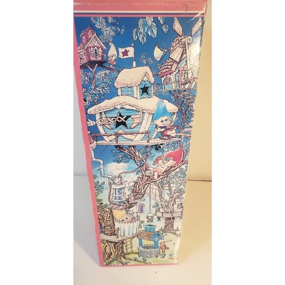 1991 Treasure Troll Tot 14" Doll Bellybutton Wishstone Vintage Cow Outfit - Picture 15 of 16